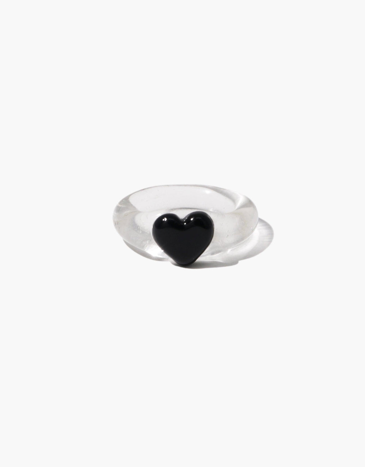 Heart Icon Ring | Small Sustainably handmade in LA from discarded 