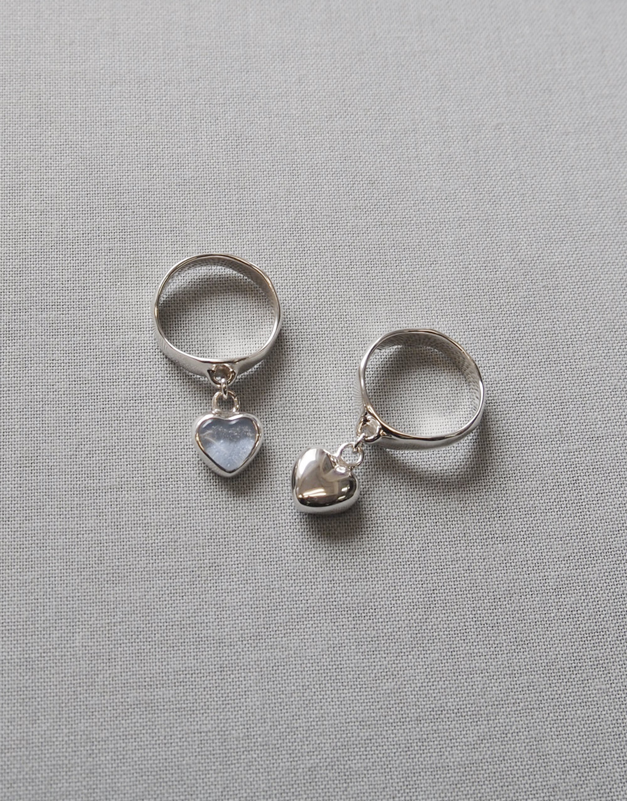 Heart Dangling Ring