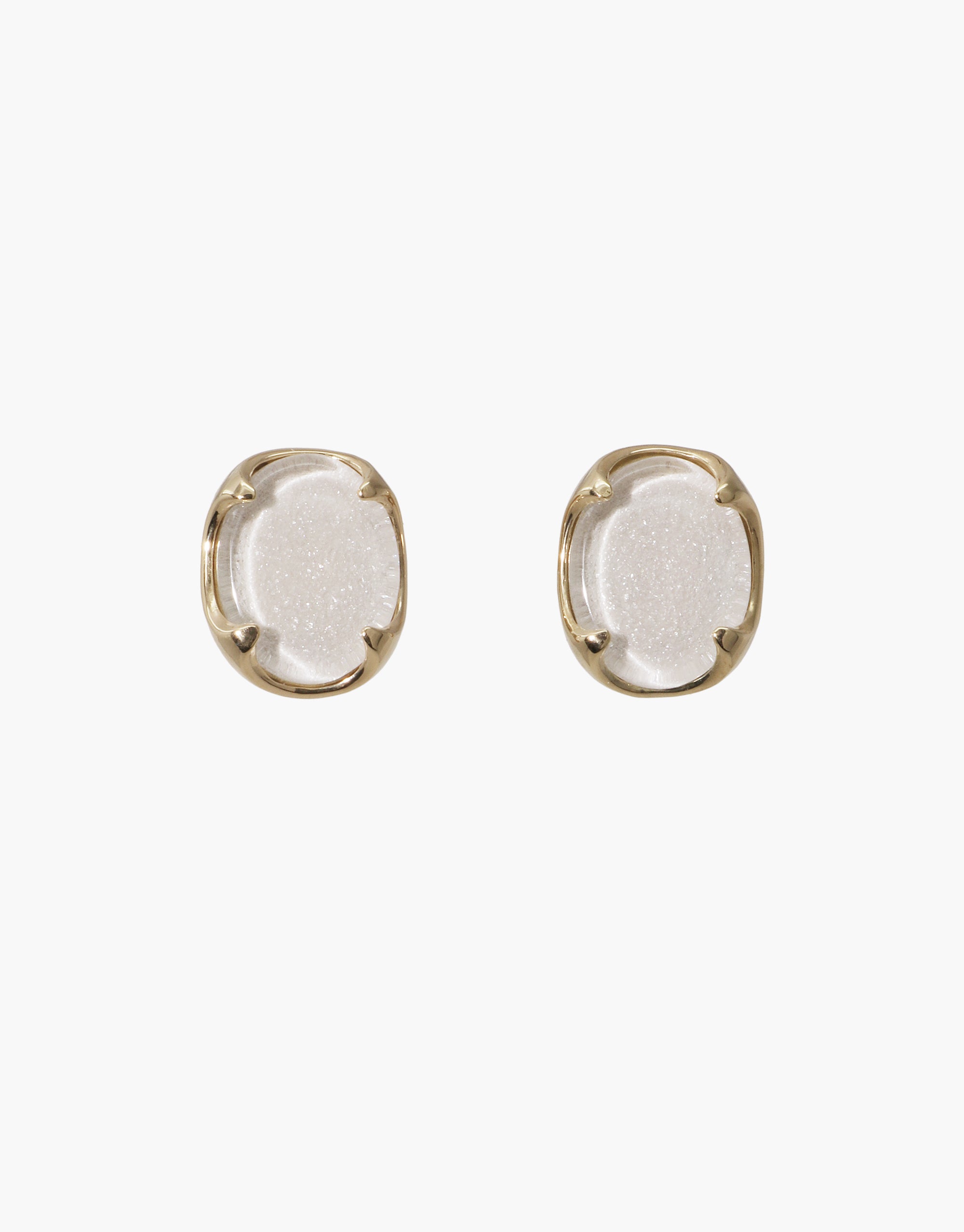 Oval Frame Earrings