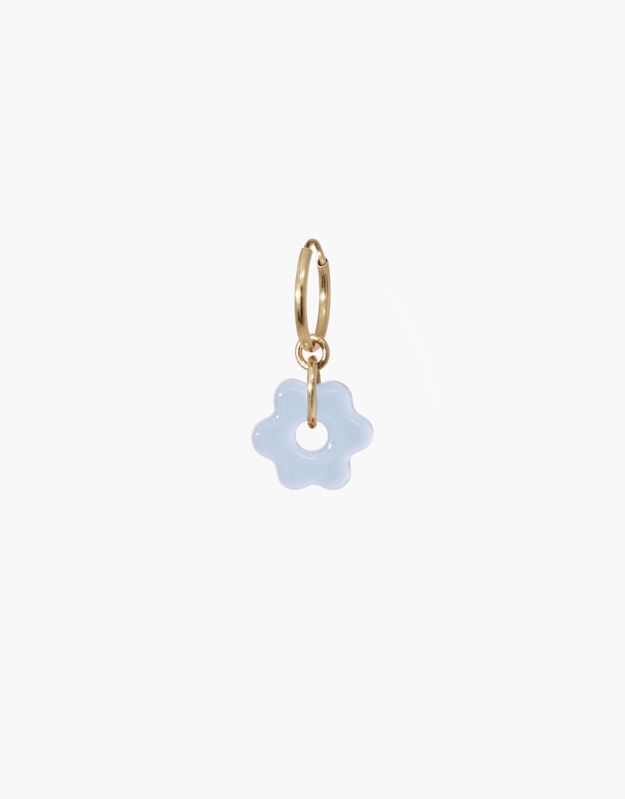 Avens | Icon Charm Hoop Earring