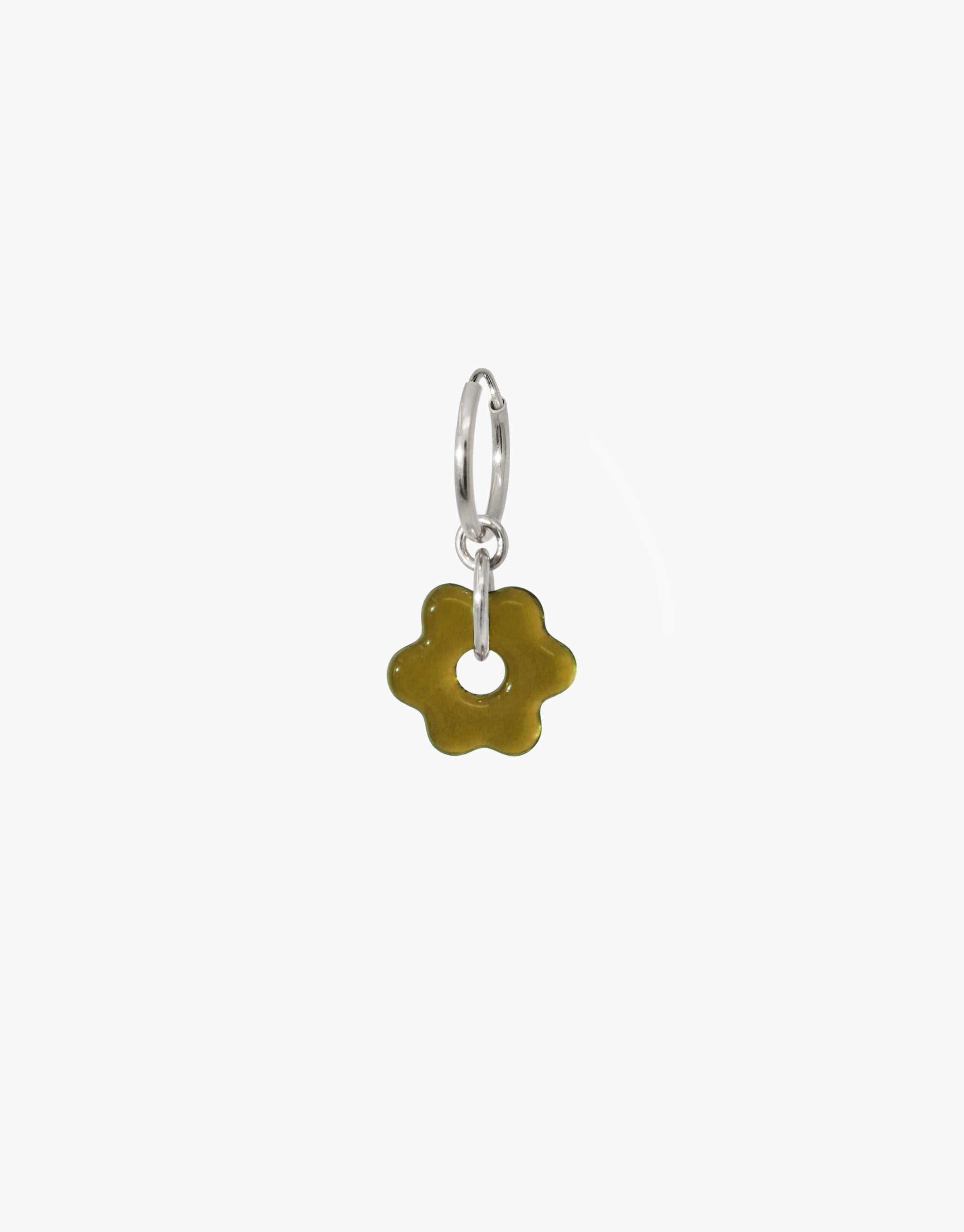 Avens | Icon Charm Hoop Earring