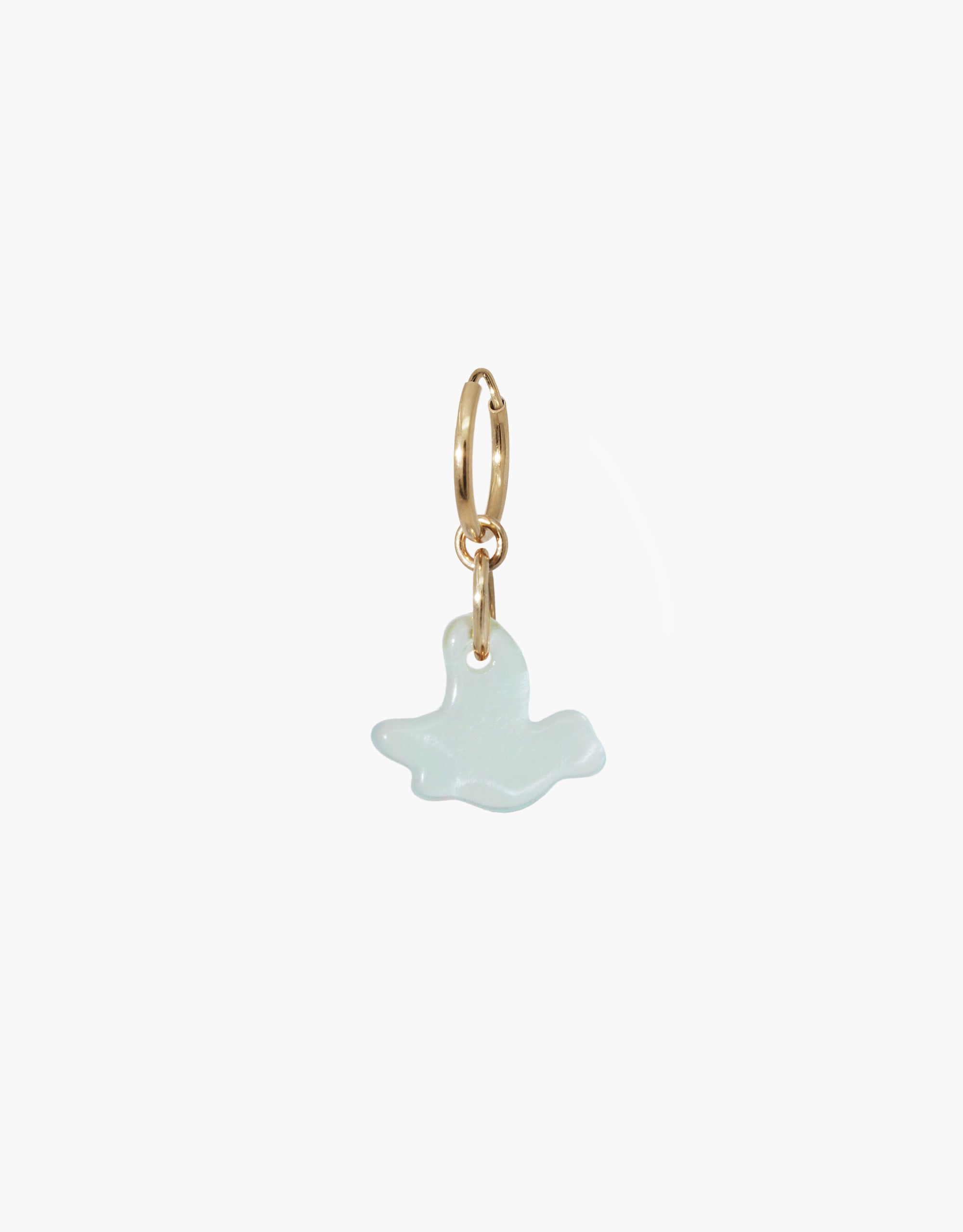 Bird | Icon Charm Hoop Earring