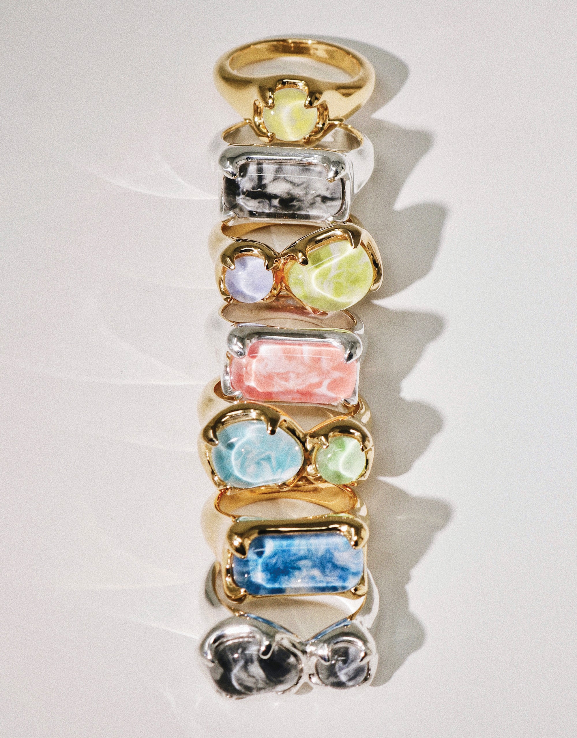Prism Ring | Marble