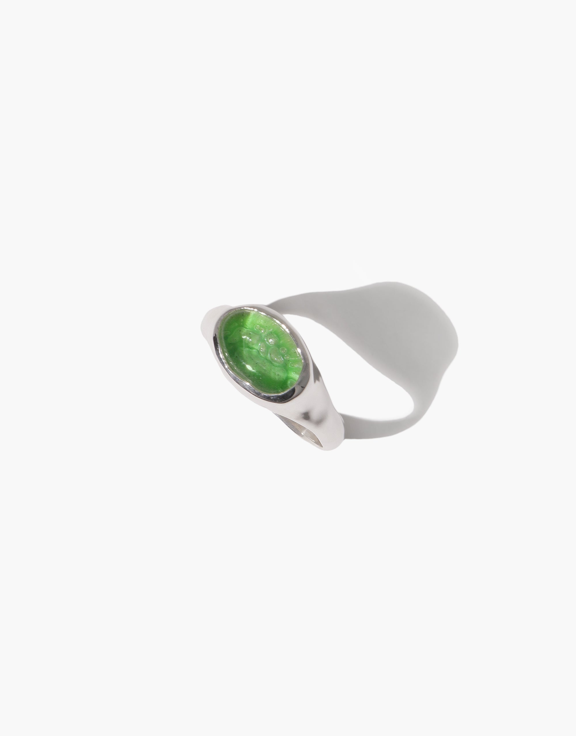 Oval Sculpture Ring