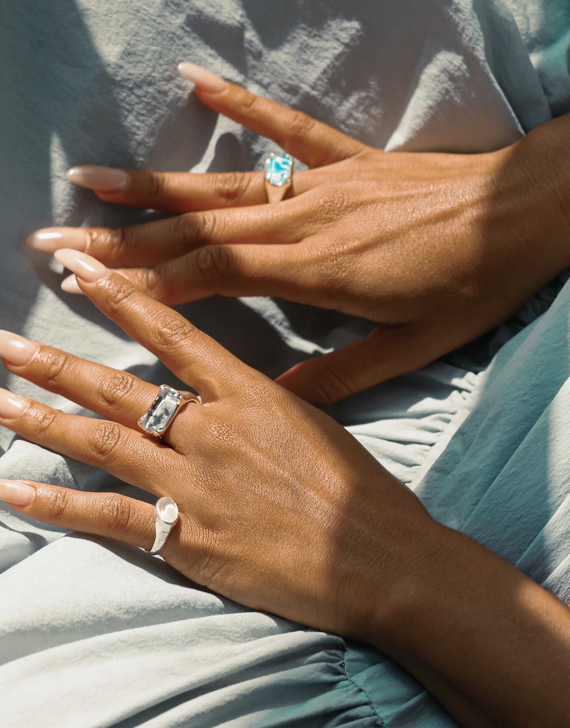 Oval Sculpture Ring