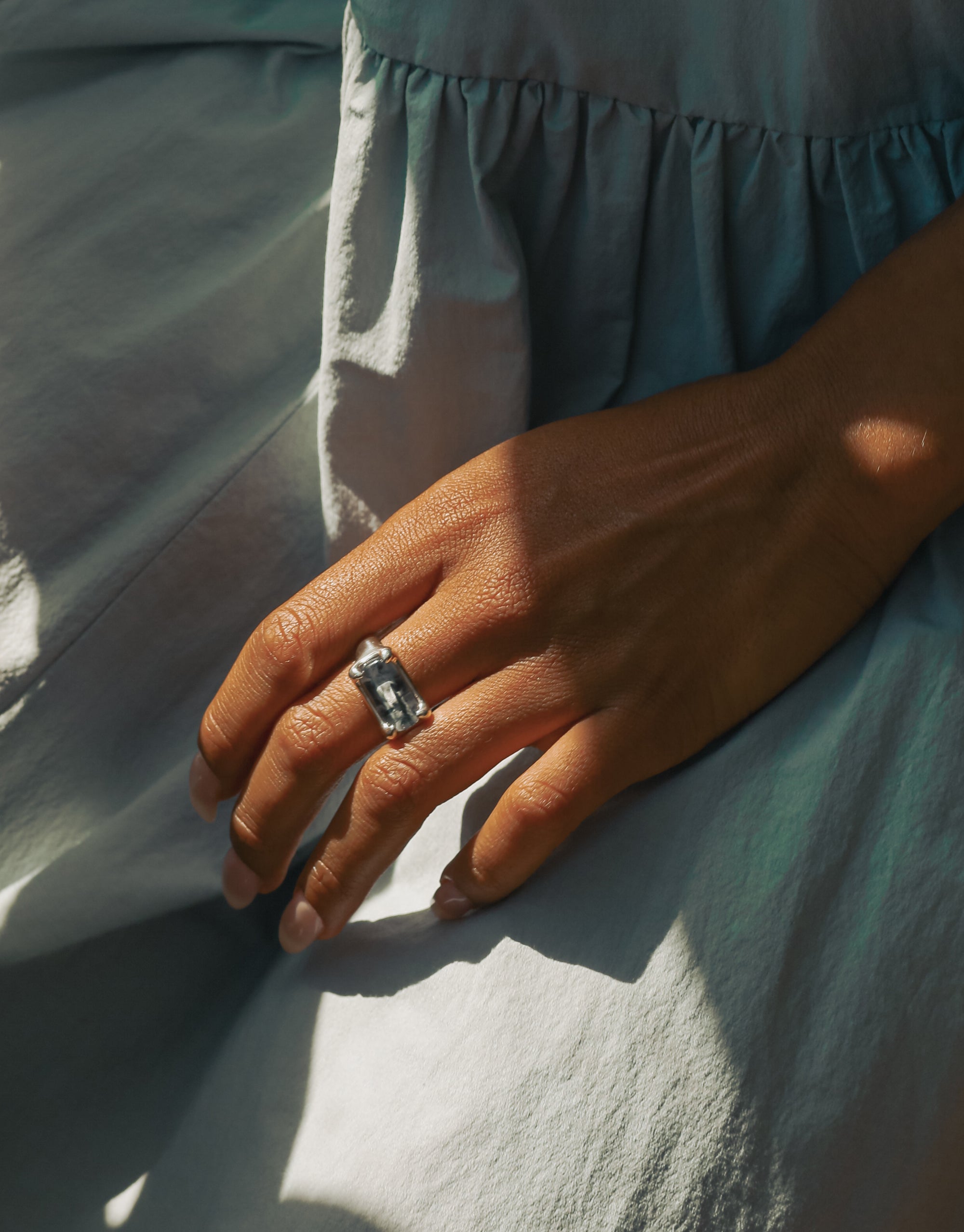 Prism Ring | Marble