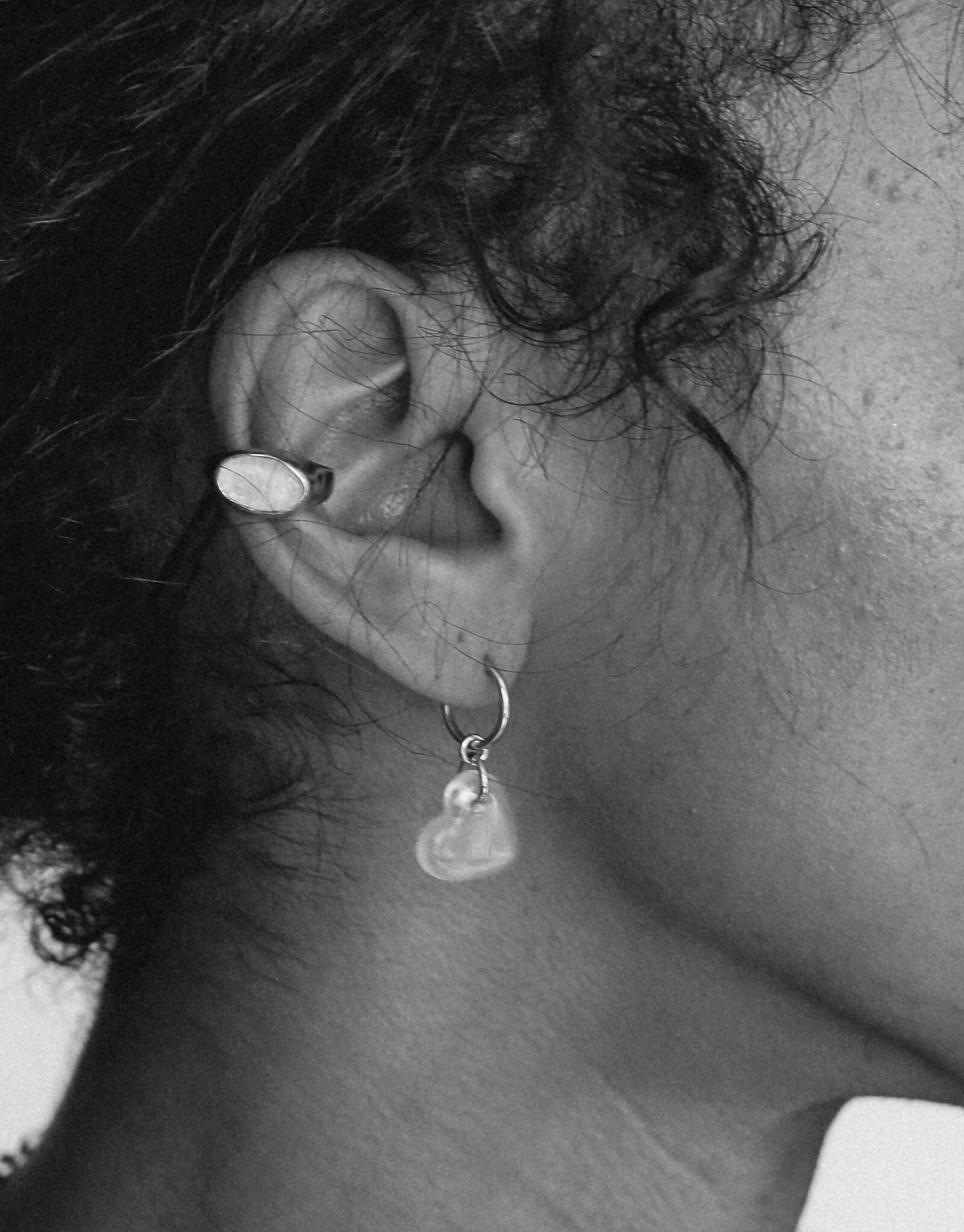 Heart | Icon Charm Hoop Earring