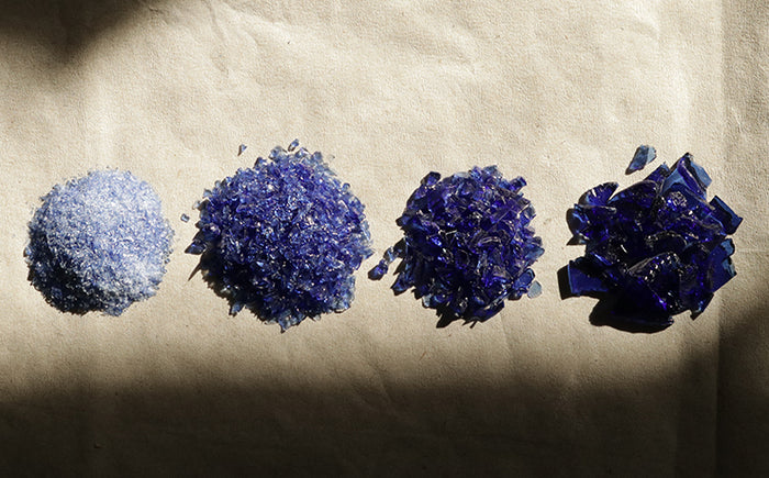 Raw glass, our only mine