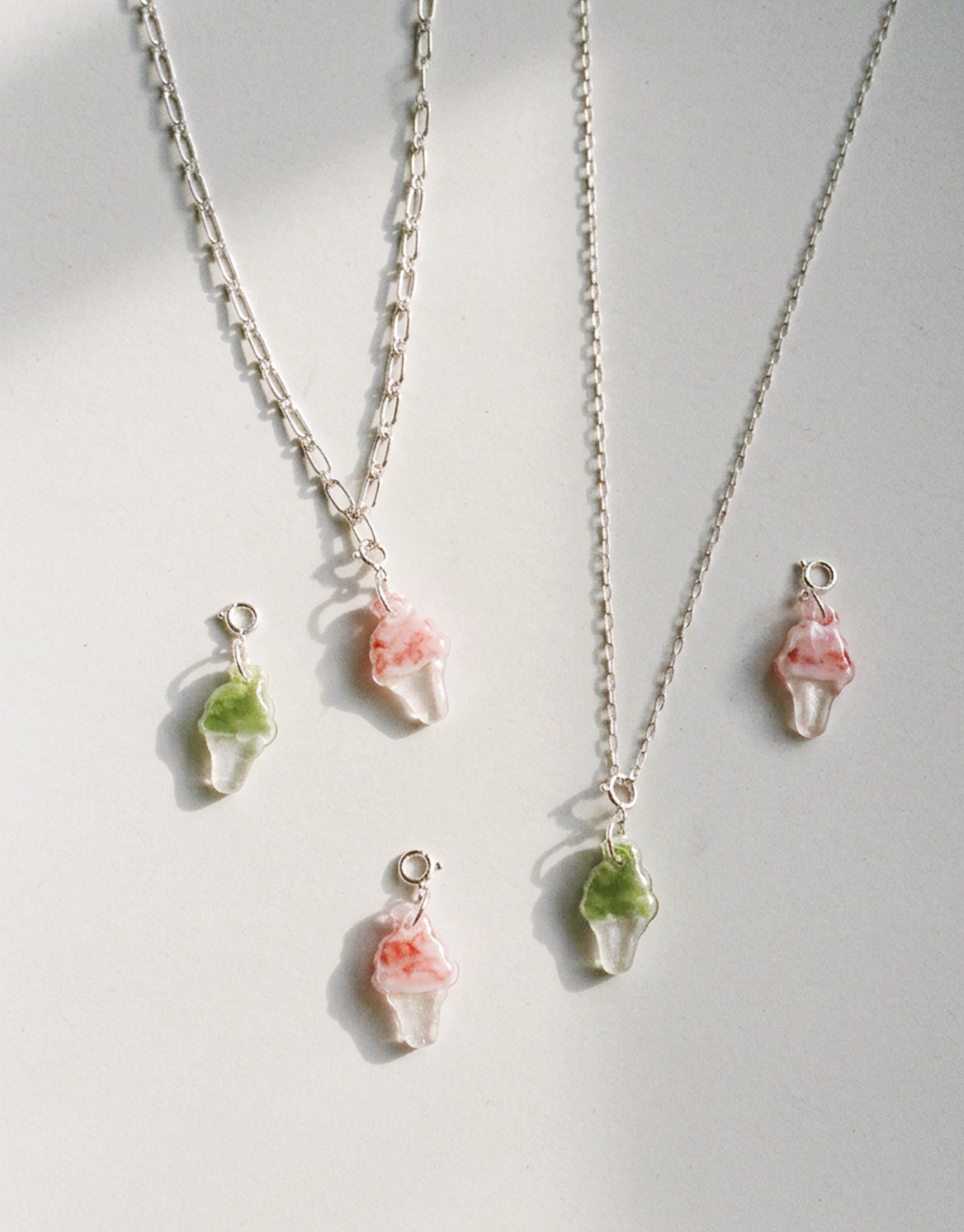 Matcha Ice Cream | Icon Charm Sustainably handmade in LA from
