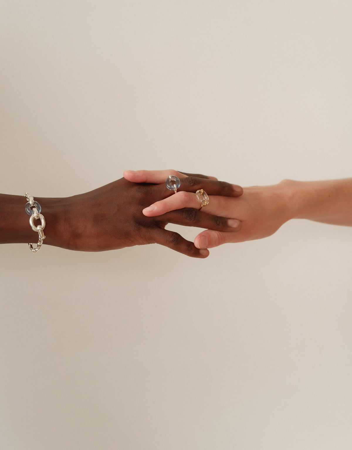 In The Loop Ring Sustainably handmade in LA from discarded materials