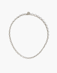 Silver chain necklace