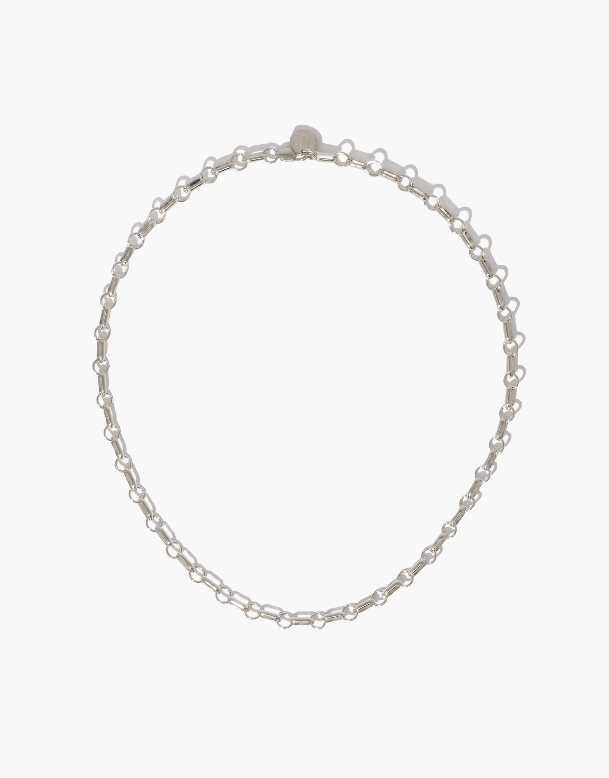 Silver chain necklace