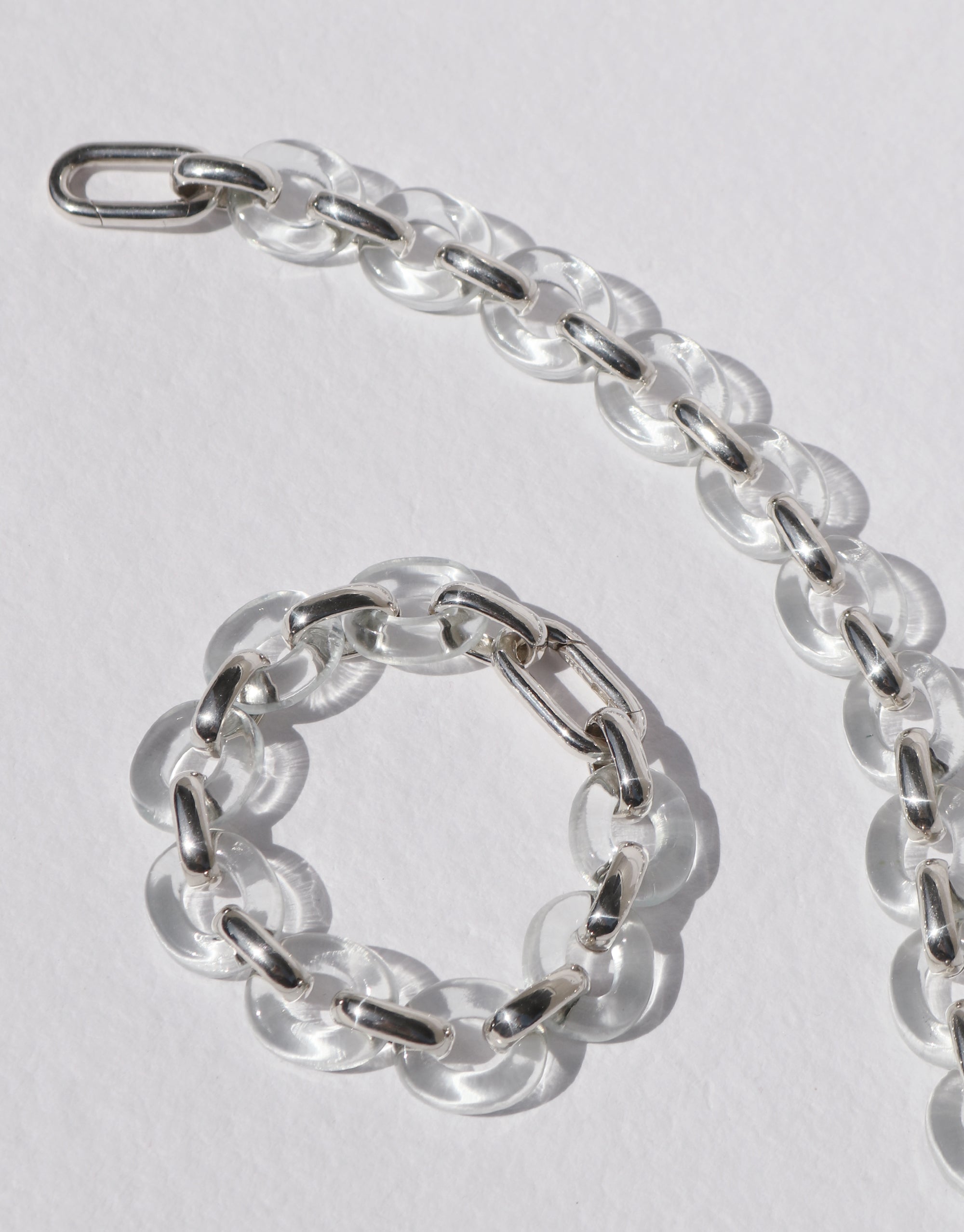Connected Loop Bracelet | Glass