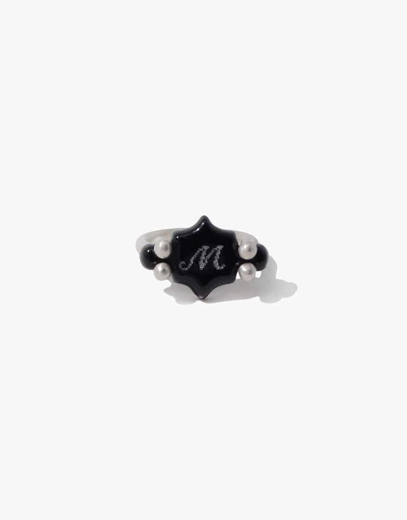 LAS Scallop Swivel Ring | Engraving