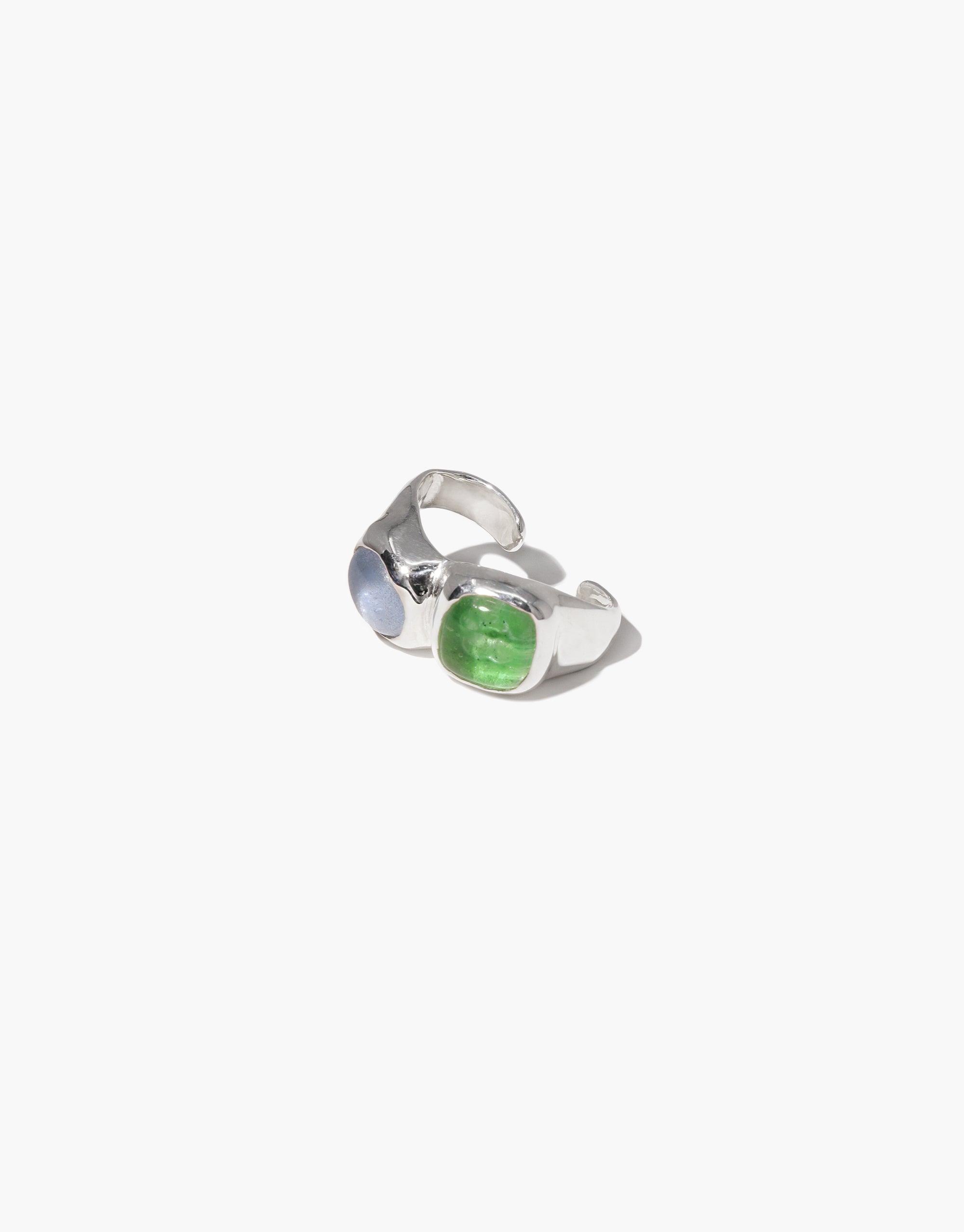 Duo Sculpture Ear Cuff