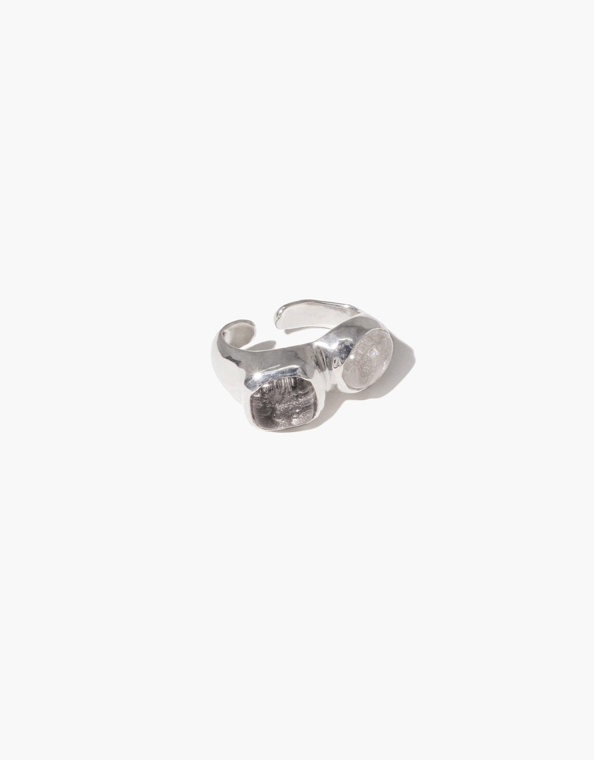 Duo Sculpture Ear Cuff