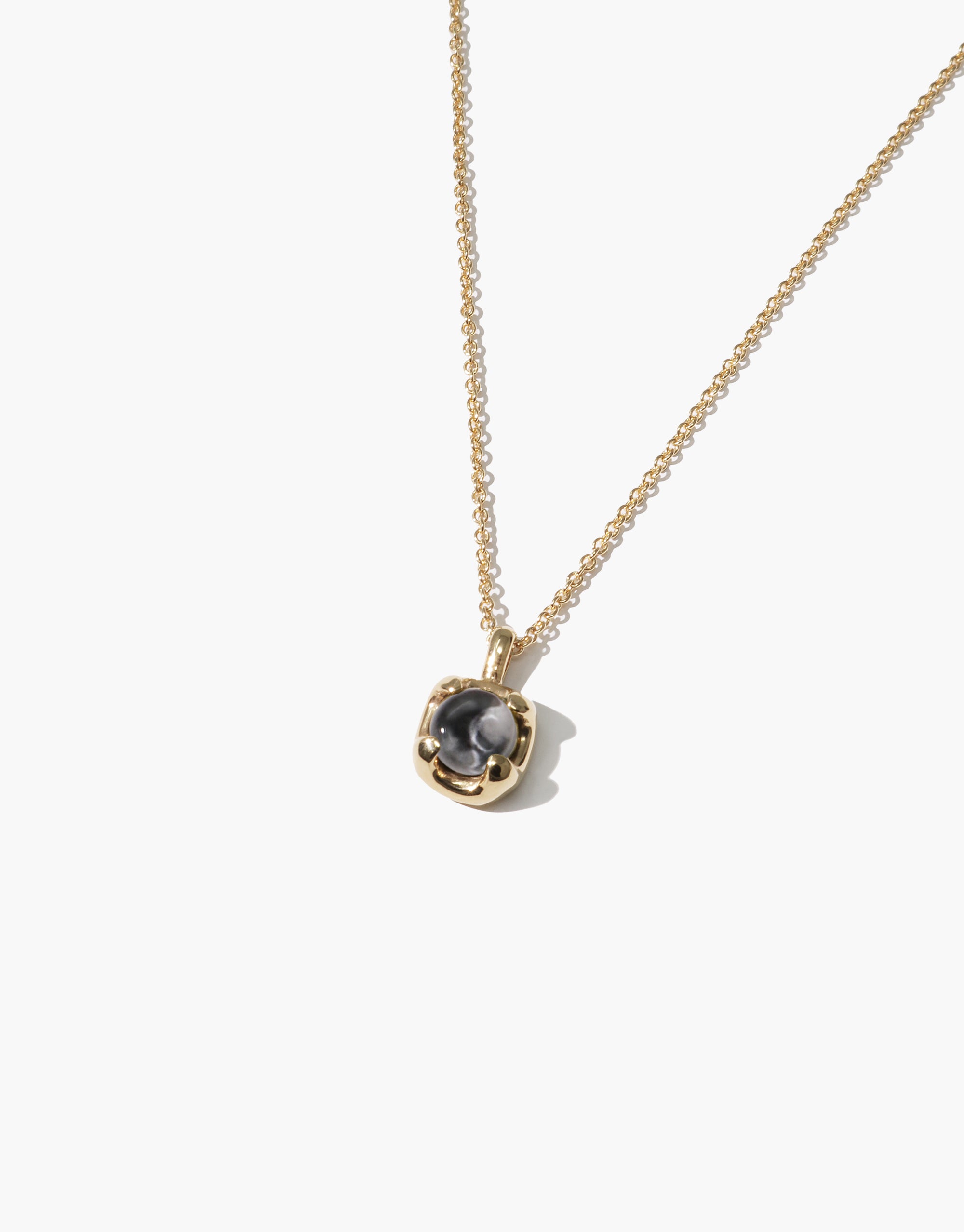 Beam Necklace | Marble