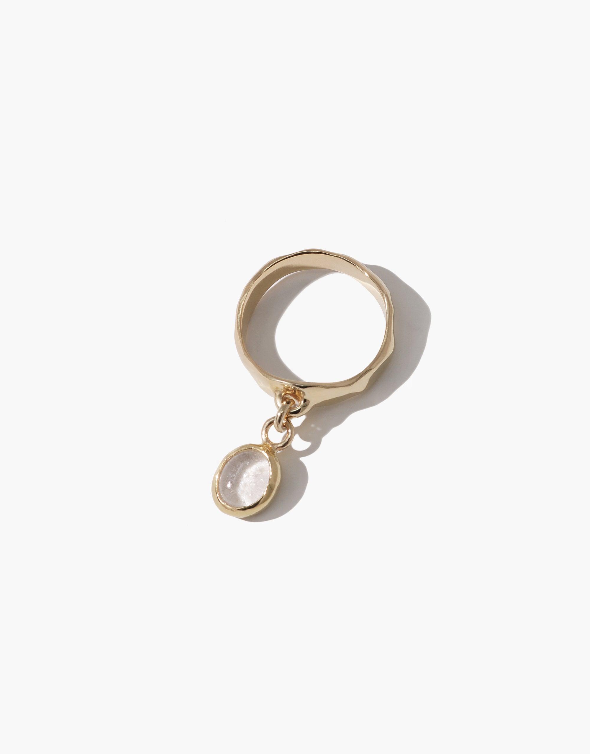 Oval Dangling Ring