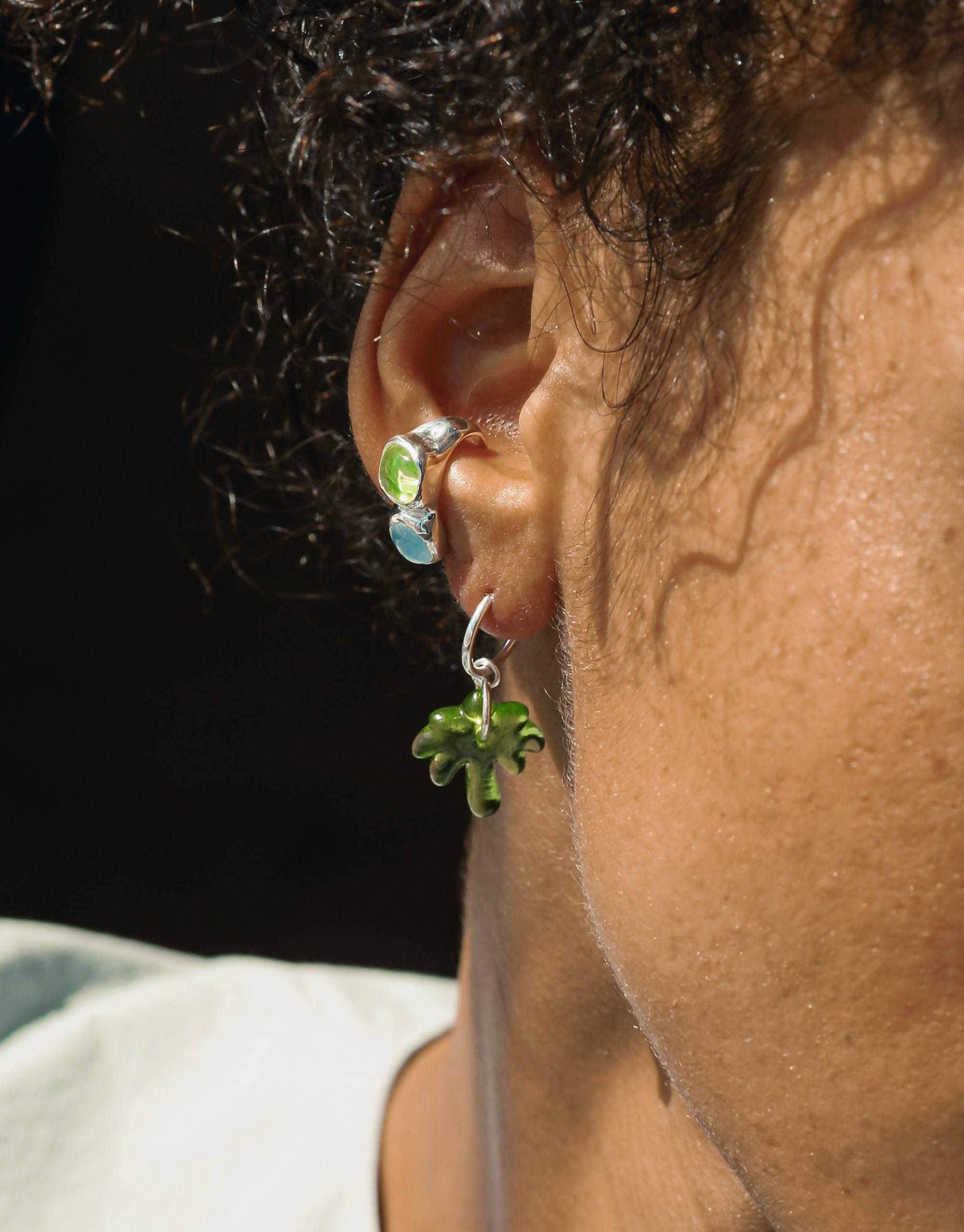 Duo Sculpture Ear Cuff